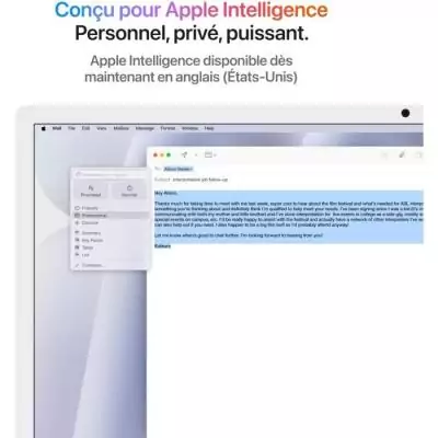 Nouvel Apple iMac 24 pouces Argent (2024) - Performances exceptionnelles 4,5K