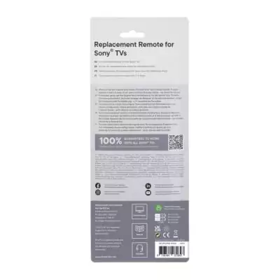 ONE FOR ALL URC4912 - Télécommande de remplacement pour TV Sony ONE FOR ALL URC4912 - Télécommande de remplacement pour TV Sony