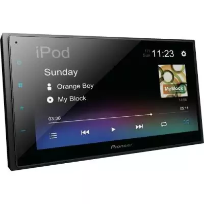 Autoradio multimédia - PIONEER - Ecran capacitif 6,8- 2DIN - DAB - US