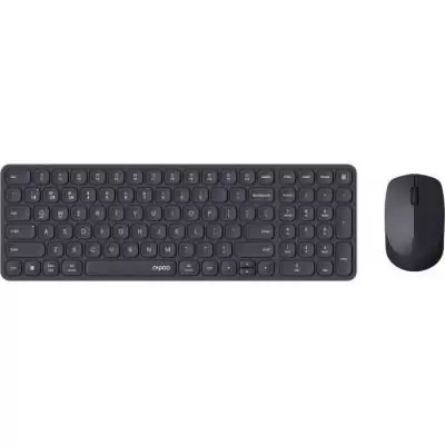 Ensemble Clavier-Souris - RAPOO - 9310M - Sans-fil - Multimode - Ultra-Slim - Noir