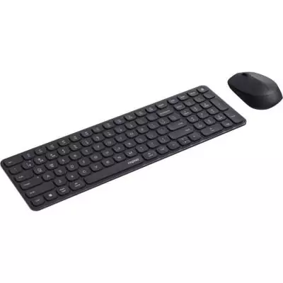 Ensemble Clavier-Souris - RAPOO - 9310M - Sans-fil - Multimode - Ultra-Slim - Noir