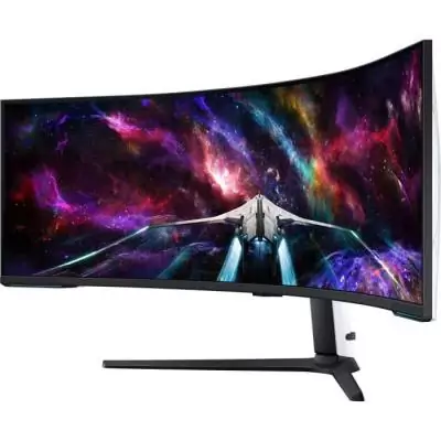 Écran PC Gamer Samsung Incurvé 57" DUHD 240Hz - Dalle VA mini LED - 1ms - Odyssey Neo G9 G95NC