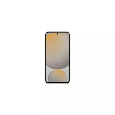 Coque Silicone avec Lanière pour Samsung Galaxy S24 FE Gris - Protection Pratique