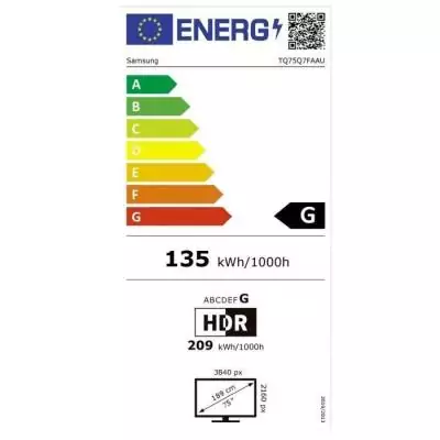 Samsung 75Q7F: TV QLED 75 pouces (190 cm) 4K UHD HDR10+ Smart TV - Gaming Hub - WiFi Samsung 75Q7F: TV QLED 75 pouces (190 cm) 4K UHD HDR10+ Smart TV - Gaming Hub - WiFi