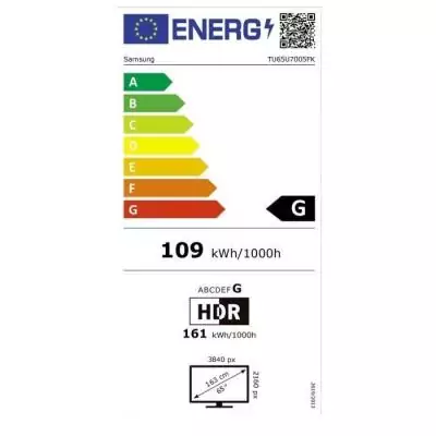 Samsung TU65U7005F - TV LED 65 pouces (165 cm) 4K UHD HDR10+ Smart TV Gaming - WiFi