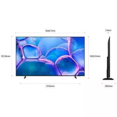Samsung 75U7005F: TV LED 75 (190cm) 4K UHD HDR10+ Smart TV - Gaming Hub - WiFi