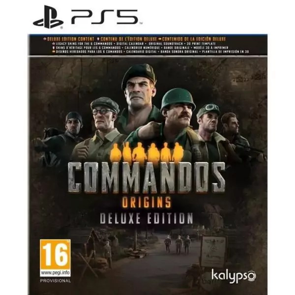 Commandos : Origins deluxe édition - Jeu PS5
