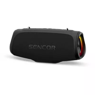 Enceinte Bluetooth étanche SENCOR RESONEX MIDI 80 W IPX7 Noir - Son puissant avec 4 haut-parleurs