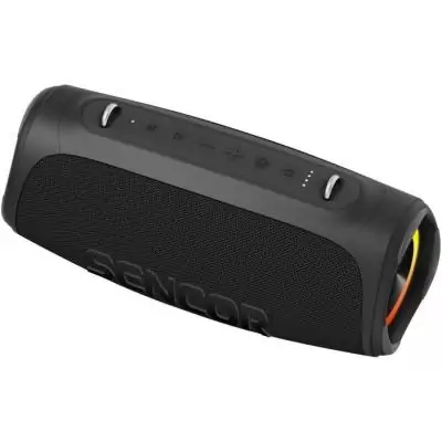 Enceinte Bluetooth étanche SENCOR RESONEX MIDI 80 W IPX7 Noir - Son puissant avec 4 haut-parleurs