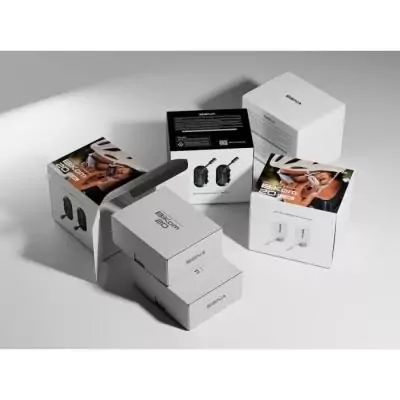 Oreillette - SENA - Bikom 20 duo - Bluetooth - Microphone - Portée 800 m - 7h d'autonomie - USB-C - x 2 - Noir