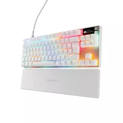 Clavier gaming Apex Pro TKL Gen 3 Steelseries Blanc - Ultime performance