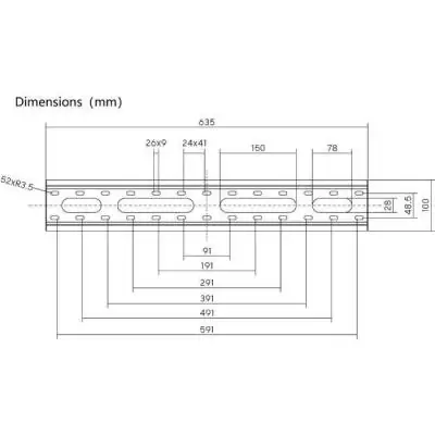 Support TV fixe - SLIM - Stell - SHO 4220