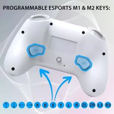 Manette sans fil - SUBSONIC - Switch 2 / Switch - LEDs programmables - Manette sans fil - SUBSONIC - Switch 2 / Switch - LEDs programmables -