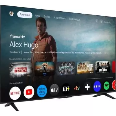 TCL 55T69C - TV QLED 55 (140 cm) - 4K UHD 3840x2160 - HDR10+ - Android TCL 55T69C - TV QLED 55 (140 cm) - 4K UHD 3840x2160 - HDR10+ - Android