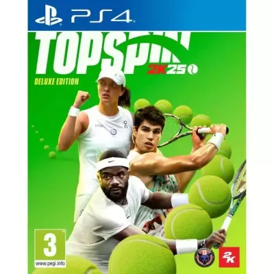 TopSpin 2K25 - Jeu PS4 - Deluxe Edition, Votre Nouveau Must-Have!