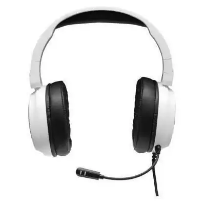 Casque Gamer filaire THE G-LAB KORP BARIUM Blanc - Son immersif