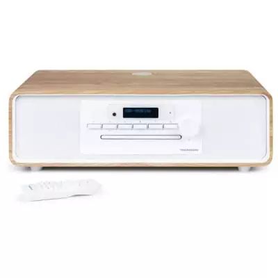 Écoutez vos morceaux préférés avec la Micro-chaîne Bluetooth THOMSON 75W - CD/MP3/USB/Radio FM/DAB+ - Télécommande incluse