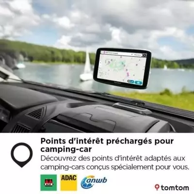 GPS TOMTOM GO Camper Tour 2 - Ecran 6 pouces - Pour camping-car et caravane