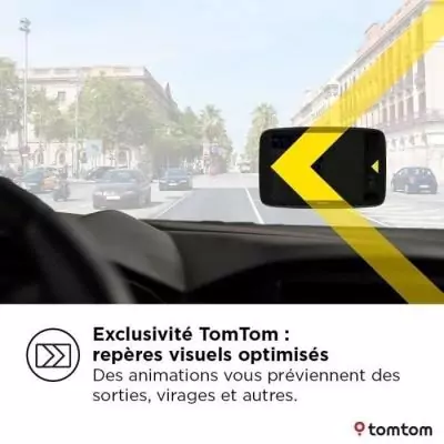 GPS Auto TomTom GO Navigator 2ème génération - Mise à jour Wi-Fi - Cartes Europe - 6 pouces