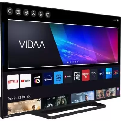 TOSHIBA 50QV3363DG - TV QLED 50'' (126 cm) - 4K UHD 3840x2160 - HDR - TOSHIBA 50QV3363DG - TV QLED 50'' (126 cm) - 4K UHD 3840x2160 - HDR -