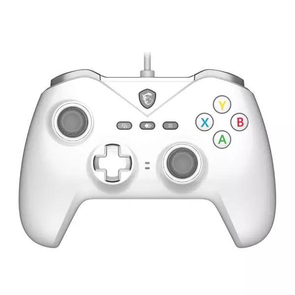 Manette de jeu - PC - FORCE GC200 - Filaire - Blanc - MSI