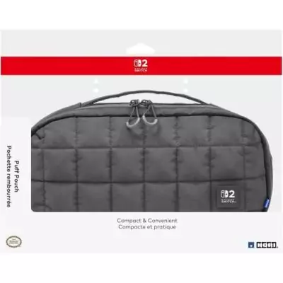 Housse de protection rembourrée pour Nintendo Switch 2 - Noir Housse de protection rembourrée pour Nintendo Switch 2 - Noir