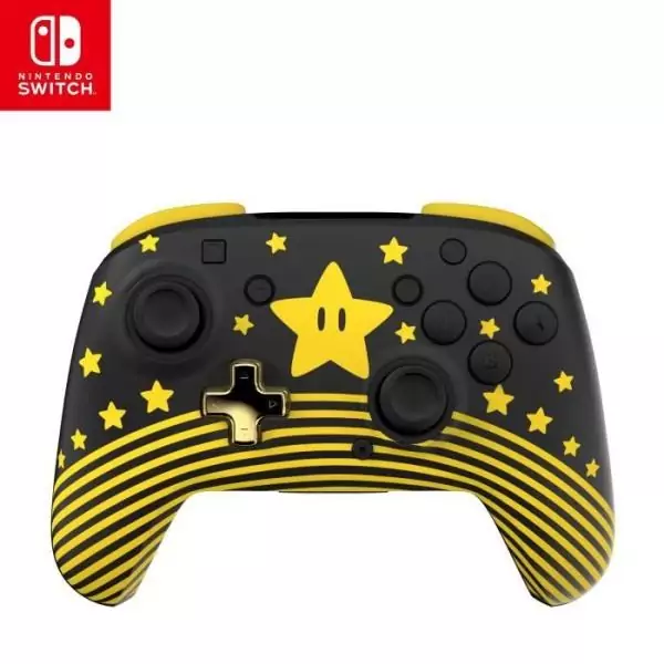 Manette gaming sans fil pour Nintendo Switch™ - TURTLE BEACH - TBC-8101-75 - Rematch™ Super Mario Star
