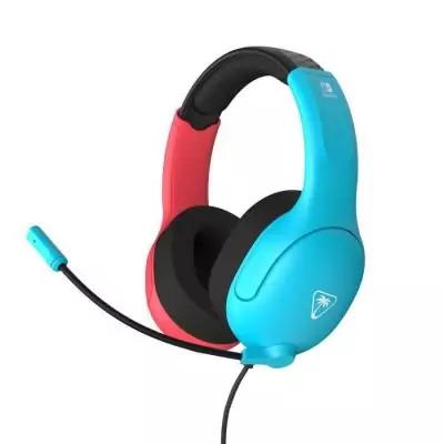 Casque Gaming Filaire Nintendo Switch™ - TBS-8002-25 Bleu Fluo