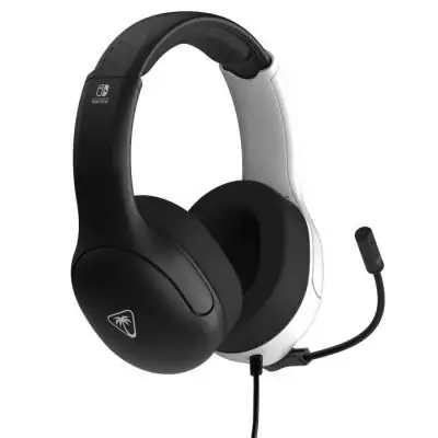 Casque Gaming Filaire pour Nintendo Switch - TURTLE BEACH Airlite Fit - Noir et Blanc