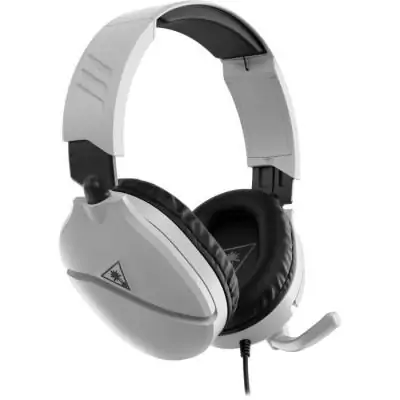 Casque Gaming TURTLE BEACH Recon 70P Blanc - Son Immersif Casque Gaming TURTLE BEACH Recon 70P Blanc - Son Immersif