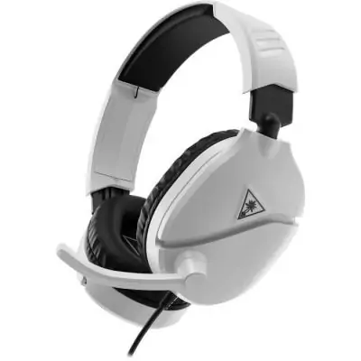 Casque Gaming TURTLE BEACH Recon 70P Blanc - Son Immersif Casque Gaming TURTLE BEACH Recon 70P Blanc - Son Immersif