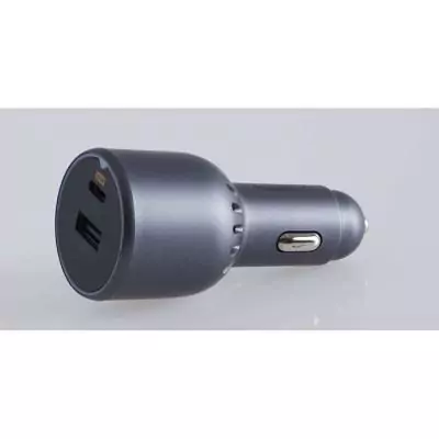 Chargeur voiture rapide - UGREEN - 1 USB-C + 1 USB-A - 63W - Gris