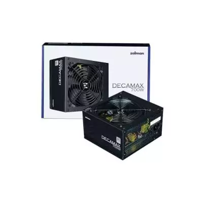 Alimentation PC - ZALMAN - DecaMax 700W - 80Plus - Non modulaire - Ventilateur 120mm - Noir Alimentation PC - ZALMAN - DecaMax 700W - 80Plus - Non modulaire - Ventilateur 120mm - Noir