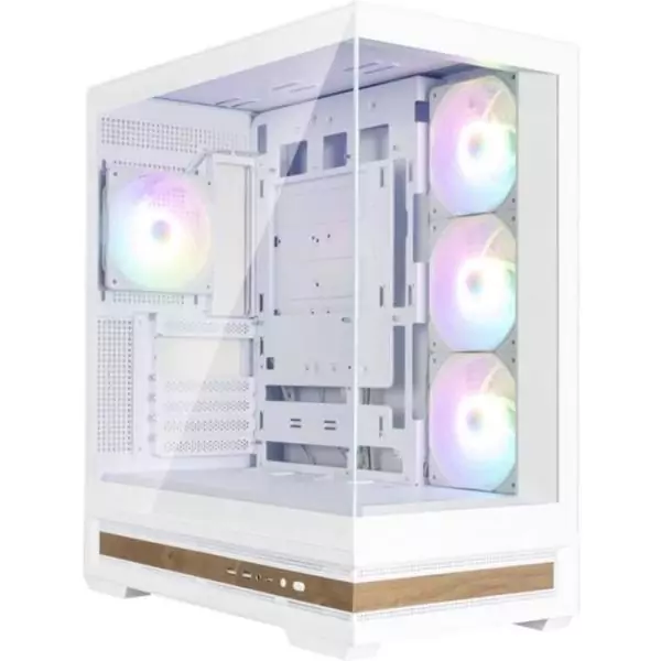 Boitier sans alimentation - ZALMAN P40 NAMU - Moyen tour - Format ATX - Blanc