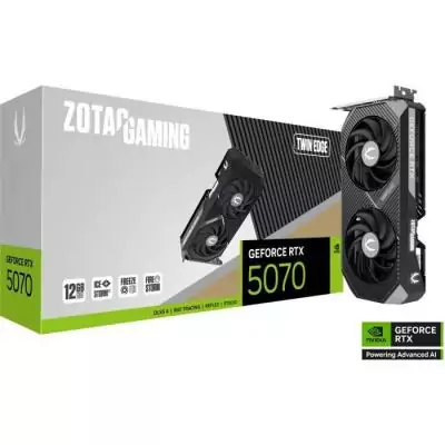 ZOTAC - Carte graphique gaming - GeForce RTX 5070 - Twin Edge - 12 Go