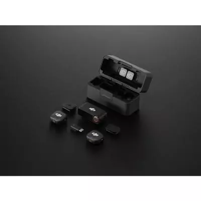 Kit micro sans fil - DJI - Mic 3 - 2 émetteurs (TX) - 1 récepteur (RX) - Recharge rapide Kit micro sans fil - DJI - Mic 3 - 2 émetteurs (TX) - 1 récepteur (RX) - Recharge rapide