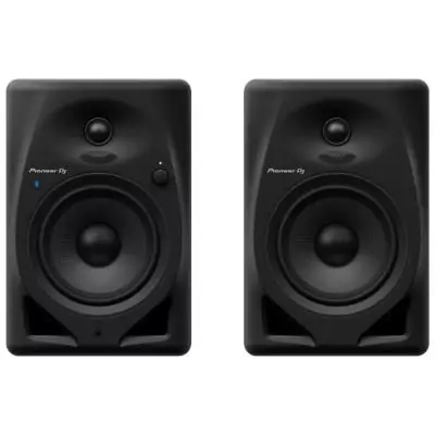 Enceintes de monitoring - PIONEER DJ - DM-50D-BT - Bluetooth - 2x25W - Bass Reflex - Noir