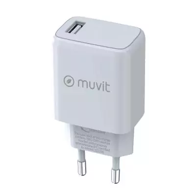 Chargeur mural Muvit MCACC0002 Blanc 12 W
