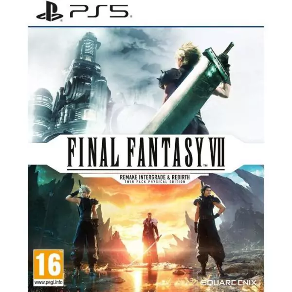 FINAL FANTASY VII REMAKE INTERGRADE & REBIRTH - Edition Physique Pack Double - Jeu PS5