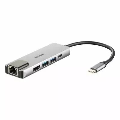 Hub USB C D-Link DUB-M520 Noir 60 W