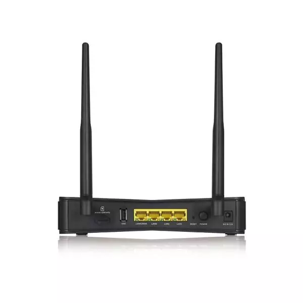 Router ZyXEL LTE-3301PLUS-EU0102F Noir USB 2.0 Ethernet LAN Wi-Fi