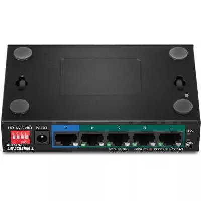 Switch Trendnet TPE-TG51G: compact et puissant, idéal pour une connectivité rapide