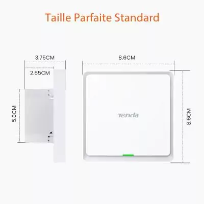Interrupteur à bouton-poussoir Tenda SS3