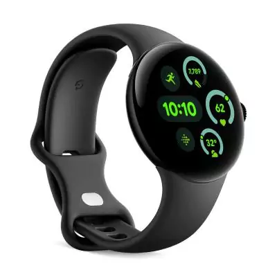 Montre Google Pixel Watch 3 41mm LTE Noir - Ecran 1,2" & Autonomie Batterie 3.15, Idéal pour les Accros de la Technologie!