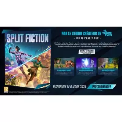 Split Fiction PS5: Plongez dans l'univers unique du jeu narratif !