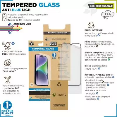 Protégez votre téléphone avec le Film Protecteur Muvit for Change - Qualité supérieure