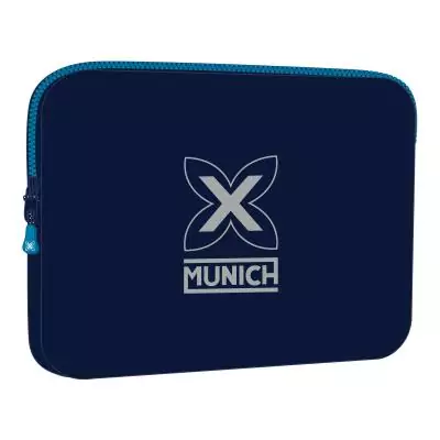 Housse d'ordinateur portable Munich Nautic Blue marine 15,6'' 39,5 x 27,5 x 3,5 cm - Protection élégante pour votre PC 15,6''