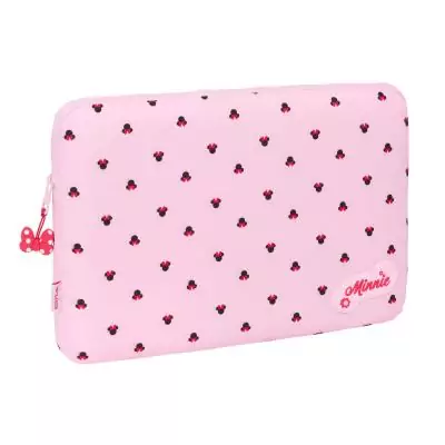 Housse Minnie Mouse Naive Rose 15,6'' 39,5 x 27,5 x 3,5 cm - Protégez votre ordinateur avec style
