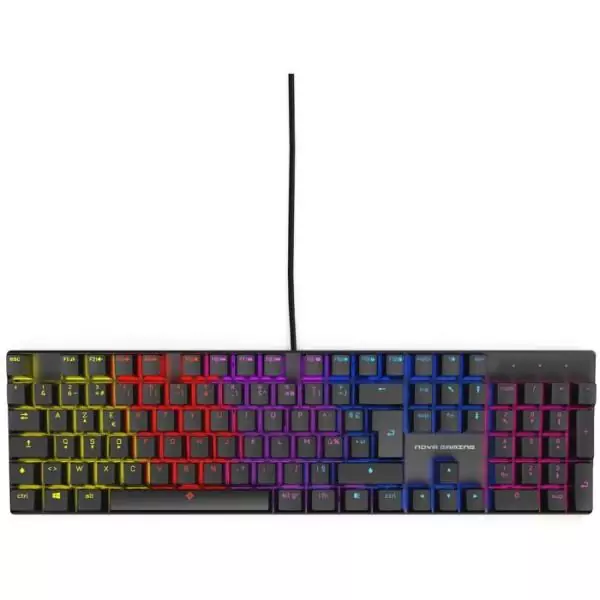 Clavier gamer - Mécanique - Nova Gaming - Hercule - Filaire - LED RGB