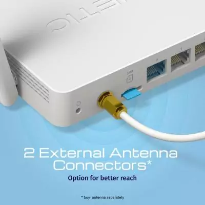 Keenetic Explorer 4G Modem-routeur 4G Wi-Fi 5 maillé AC1200 avec commutateur intelligent 4 ports Keenetic Explorer 4G Modem-routeur 4G Wi-Fi 5 maillé AC1200 avec commutateur intelligent 4 ports